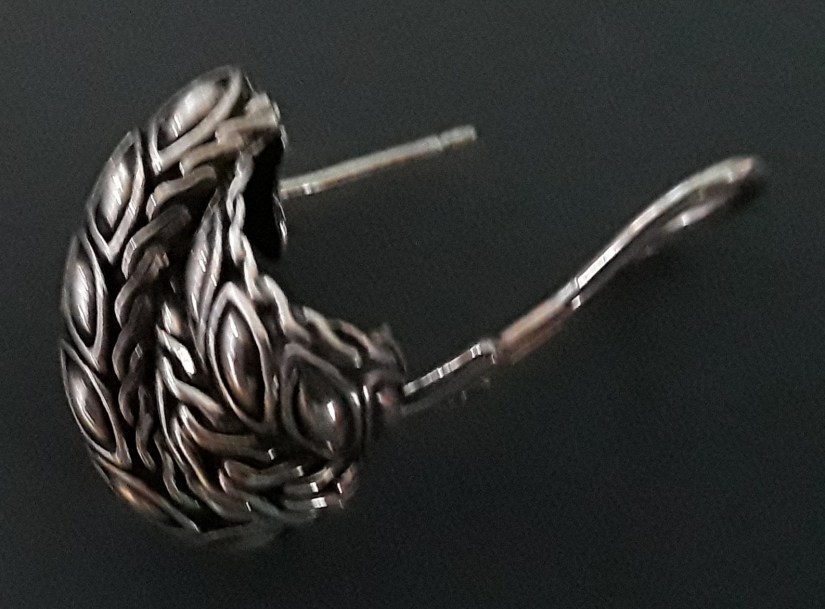 lever back pierced earring